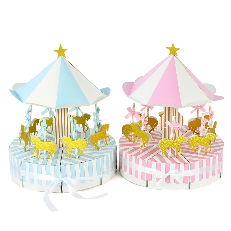 8Pcs/Set Pink Blue Carousel Cookies Candy Boxs Festival Birthday Wedding Decoration Snack Packaging Box Baby Shower Gift
8Pcs/Set Pink Blue Carousel Cookies Candy Boxs Festival Birthday Wedding Decoration Snack Packaging Box Baby Shower Gift