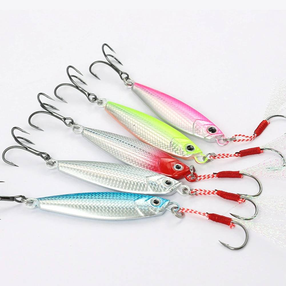 64mm Fish Scale Double Hook Reinforced Hook Long Cast Iron Plate Road Sub Bait 20g Ultra-long Cast Double Hook Feather Fake Bait
64mm Fish Scale Double Hook Reinforced Hook Long Cast Iron Plate Road Sub Bait 20g Ultra-long Cast Double Hook Feather Fake Bait