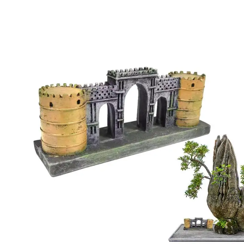 Landscaping Gate Fish Tank Landscape Resin Decoration Supplies Aquarium Miniature Decor Sand Table Decorations Gardening
Landscaping Gate Fish Tank Landscape Resin Decoration Supplies Aquarium Miniature Decor Sand Table Decorations Gardening