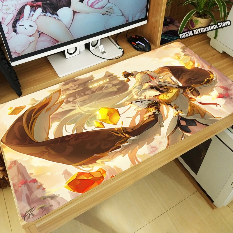 Игровой коврик для мыши с аниме Genshin Impact Zhongli Ningguang, большой Настольный коврик для клавиатуры, коврик для мыши, игровой коврик для ноутбука, ми...
Игровой коврик для мыши с аниме Genshin Impact Zhongli Ningguang, большой Настольный коврик для клавиатуры, коврик для мыши, игровой коврик для ноутбука, ми...
