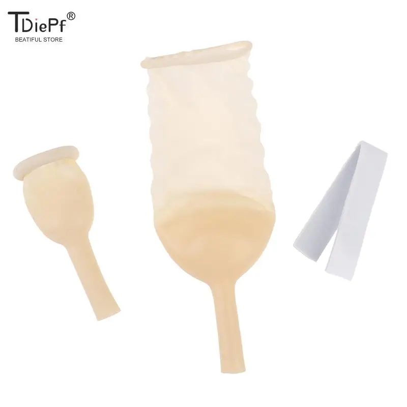 

20/25/30/35MM Male External Catheter Medical Sterilized Latex Catheter Urine Collector Elderly Incontinence Urinary Latex Sleeve