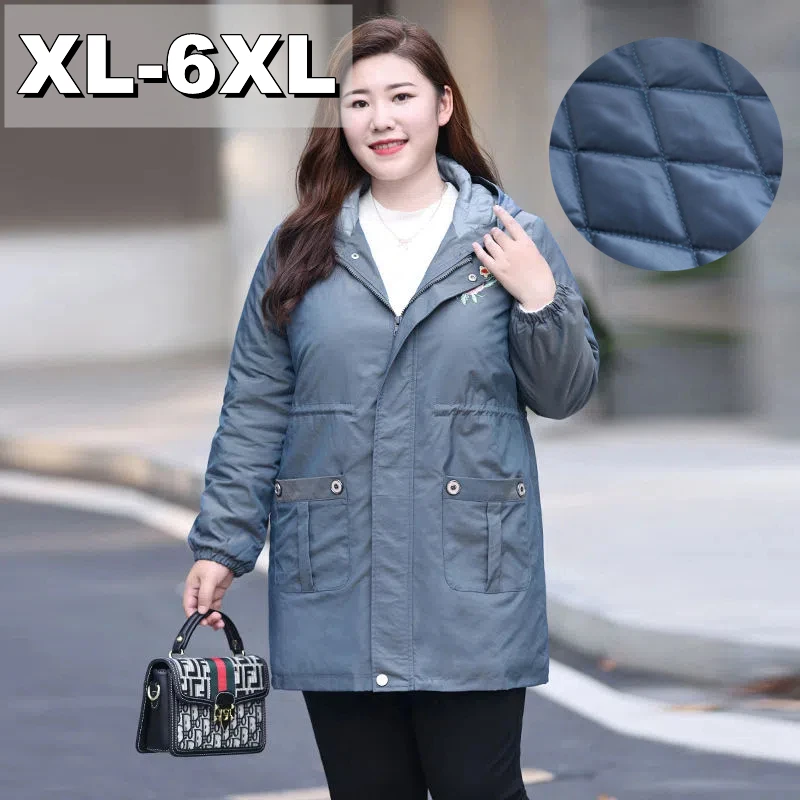 Женская ветровка XL-6XL, теплая куртка, хлопковая одежда с вышивкой, модное зимнее Свободное пальто, стеганые пальто
Женская ветровка XL-6XL, теплая куртка, хлопковая одежда с вышивкой, модное зимнее Свободное пальто, стеганые пальто