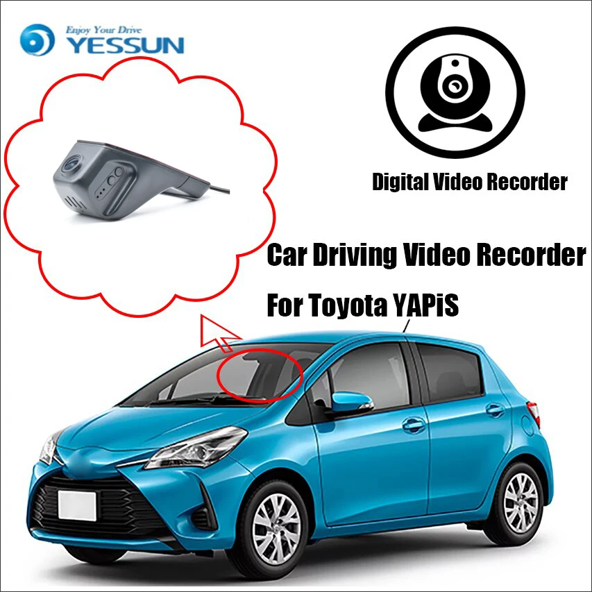 YESSUN Car DVR Driving Video Recorder for Toyota YAPiS Front Dash Camera HD 1080P Not Rear Back Camera
YESSUN Car DVR Driving Video Recorder for Toyota YAPiS Front Dash Camera HD 1080P Not Rear Back Camera