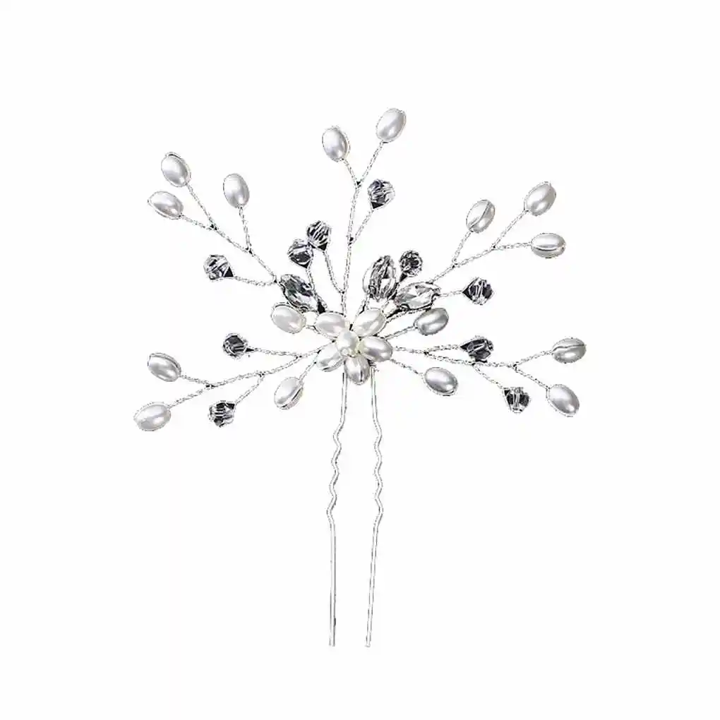 U-образные шпильки для волос с жемчугом для невесты 
U-образные шпильки для волос с жемчугом для невесты