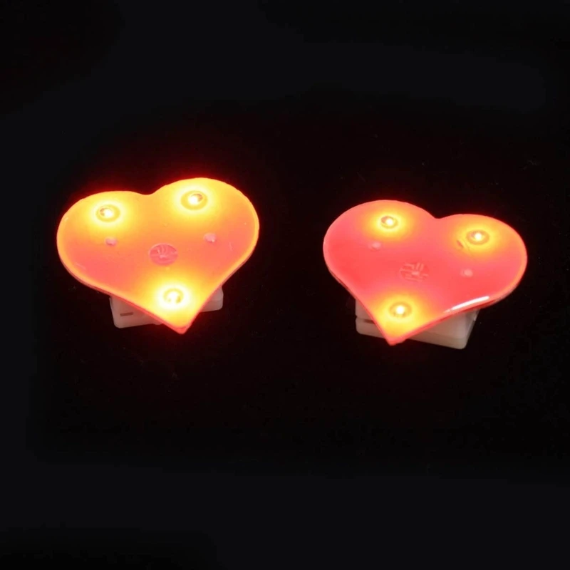 20Pcs Red Heart Lapel Pin Led Flashing Badge Brooch Light Up Heart Star Corsage Breastpin Clothes Pin Wedding Party
20Pcs Red Heart Lapel Pin Led Flashing Badge Brooch Light Up Heart Star Corsage Breastpin Clothes Pin Wedding Party