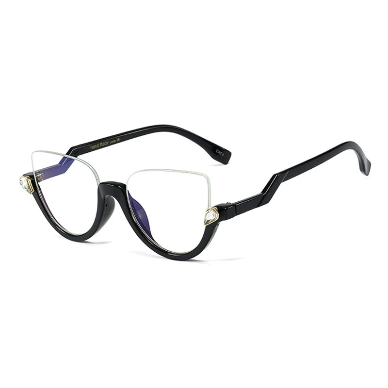 DOISYER 2022 Fashion Luxury Half Frame Custom Computer Anti Blue Light Optical Glasses Diamond Rimless Glasses
DOISYER 2022 Fashion Luxury Half Frame Custom Computer Anti Blue Light Optical Glasses Diamond Rimless Glasses