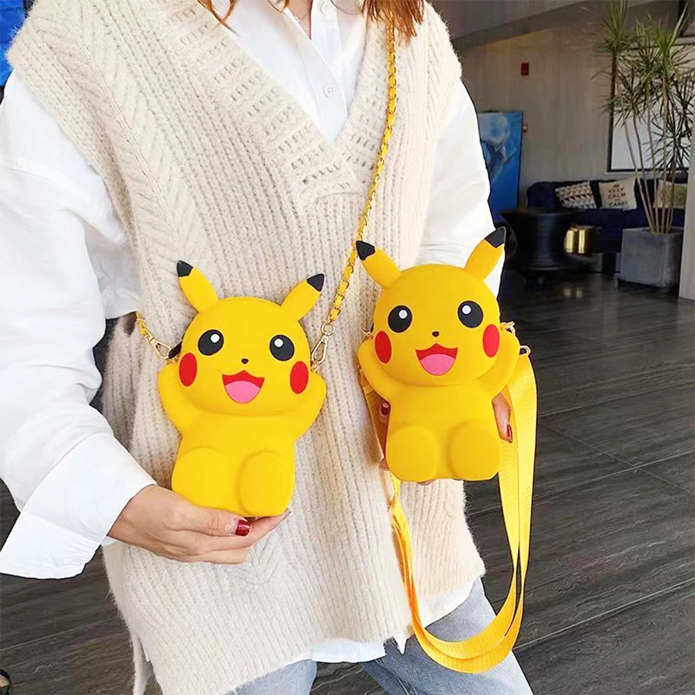 Pokemon Anime Figure Pop It Kawaii Pikachu Silicon Bag Shoulder Bag Backpack Storage Bag Messenger Bag Girls Anniversaire Gift
Pokemon Anime Figure Pop It Kawaii Pikachu Silicon Bag Shoulder Bag Backpack Storage Bag Messenger Bag Girls Anniversaire Gift