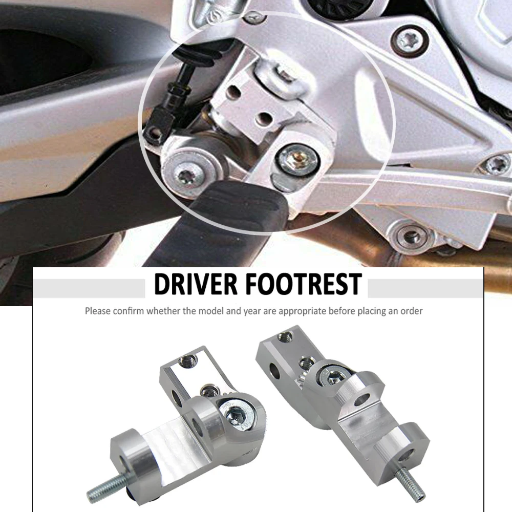 NEW Motorcycle FOR BMW S1000R S1000RR R1200R R1150RT Rockster Adjustable Driver Footrest Passenger Lowering
NEW Motorcycle FOR BMW S1000R S1000RR R1200R R1150RT Rockster Adjustable Driver Footrest Passenger Lowering