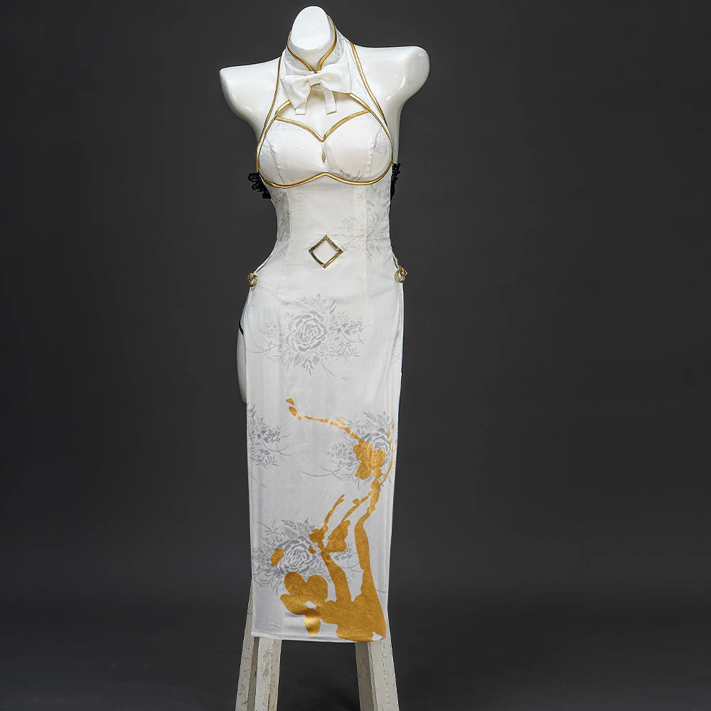 Женский костюм для косплея Re Life In A другой мир, пикантный китайский чонсам, костюм на Хэллоуин, белый костюм
Женский костюм для косплея Re Life In A другой мир, пикантный китайский чонсам, костюм на Хэллоуин, белый костюм