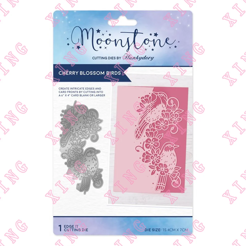 2022 Cherry Blossom Birds Edge It Metal Cutting Dies Scrapbook Decorate Embossing Template Diy Greeting Card Handmade Craft Mold
2022 Cherry Blossom Birds Edge It Metal Cutting Dies Scrapbook Decorate Embossing Template Diy Greeting Card Handmade Craft Mold