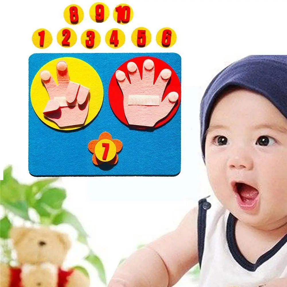 Children Maths Toys Finger Counting 1-10 Learning Felt Early Toys Diy Finger Number Teaching Educational Aid Craft Stage To F7r5
Children Maths Toys Finger Counting 1-10 Learning Felt Early Toys Diy Finger Number Teaching Educational Aid Craft Stage To F7r5