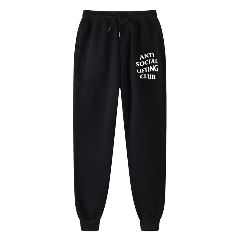 Anti Social Lifting Club Pants Men Women Joggers Brand Male Trousers Casual Sweatpants Jogger Casual Fitness Workout sweatpants
Anti Social Lifting Club Pants Men Women Joggers Brand Male Trousers Casual Sweatpants Jogger Casual Fitness Workout sweatpants