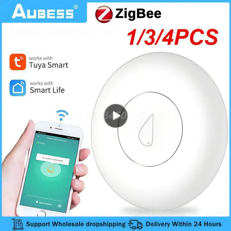 1/3/4 шт., датчик утечки воды ZigBee
1/3/4 шт., датчик утечки воды ZigBee