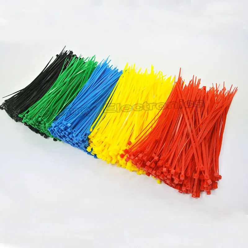 100PCS colorful Plastic Cable Ties Strap 100mm X 2mm 4" Zip Tie Cable Wire Cable Loop Ties
100PCS colorful Plastic Cable Ties Strap 100mm X 2mm 4" Zip Tie Cable Wire Cable Loop Ties