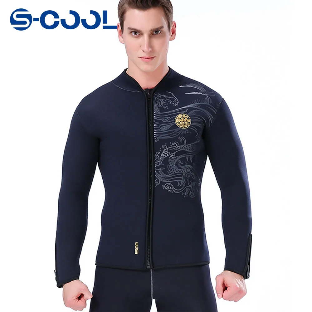 5mm Diving Suit Wetsuit Jackets Pants Men Neoprene Kite Surfing Snorkeling Spearfishing Underwater Warm Clothes Suit Front Zip
5mm Diving Suit Wetsuit Jackets Pants Men Neoprene Kite Surfing Snorkeling Spearfishing Underwater Warm Clothes Suit Front Zip