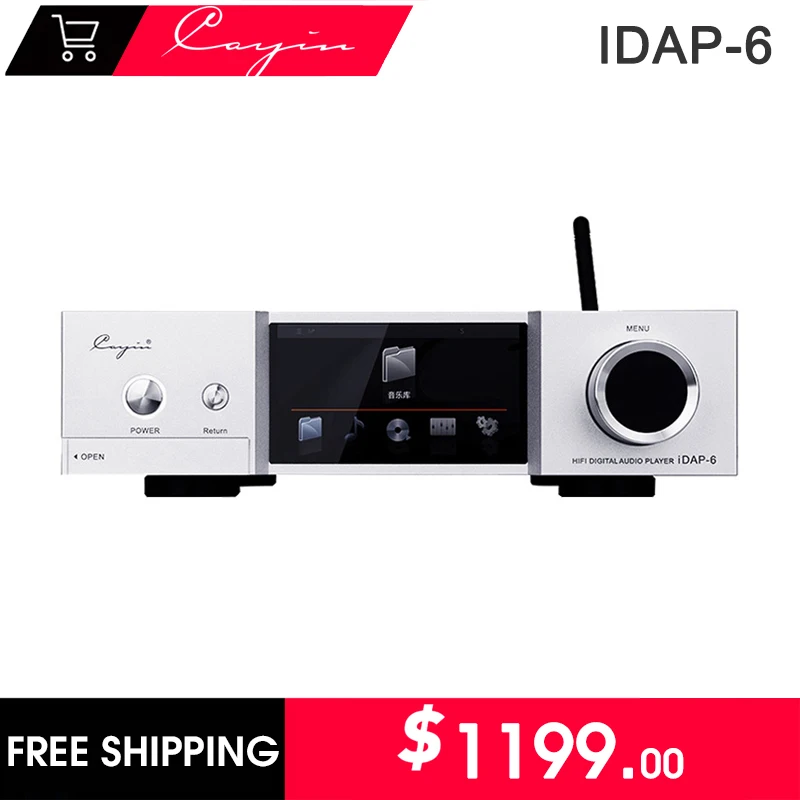 Cayin IDAP-6 Настольный музыкальный плеер без потерь DSD256 цифровой поворотный стол USB выход 32 бит/384 кГц
Cayin IDAP-6 Настольный музыкальный плеер без потерь DSD256 цифровой поворотный стол USB выход 32 бит/384 кГц