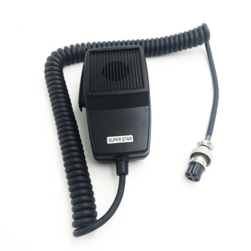 New For 4 PIN CB Microphone Replacement for COBRA SUPERSTAR UNIDEN AUDIOLINE Radios
New For 4 PIN CB Microphone Replacement for COBRA SUPERSTAR UNIDEN AUDIOLINE Radios