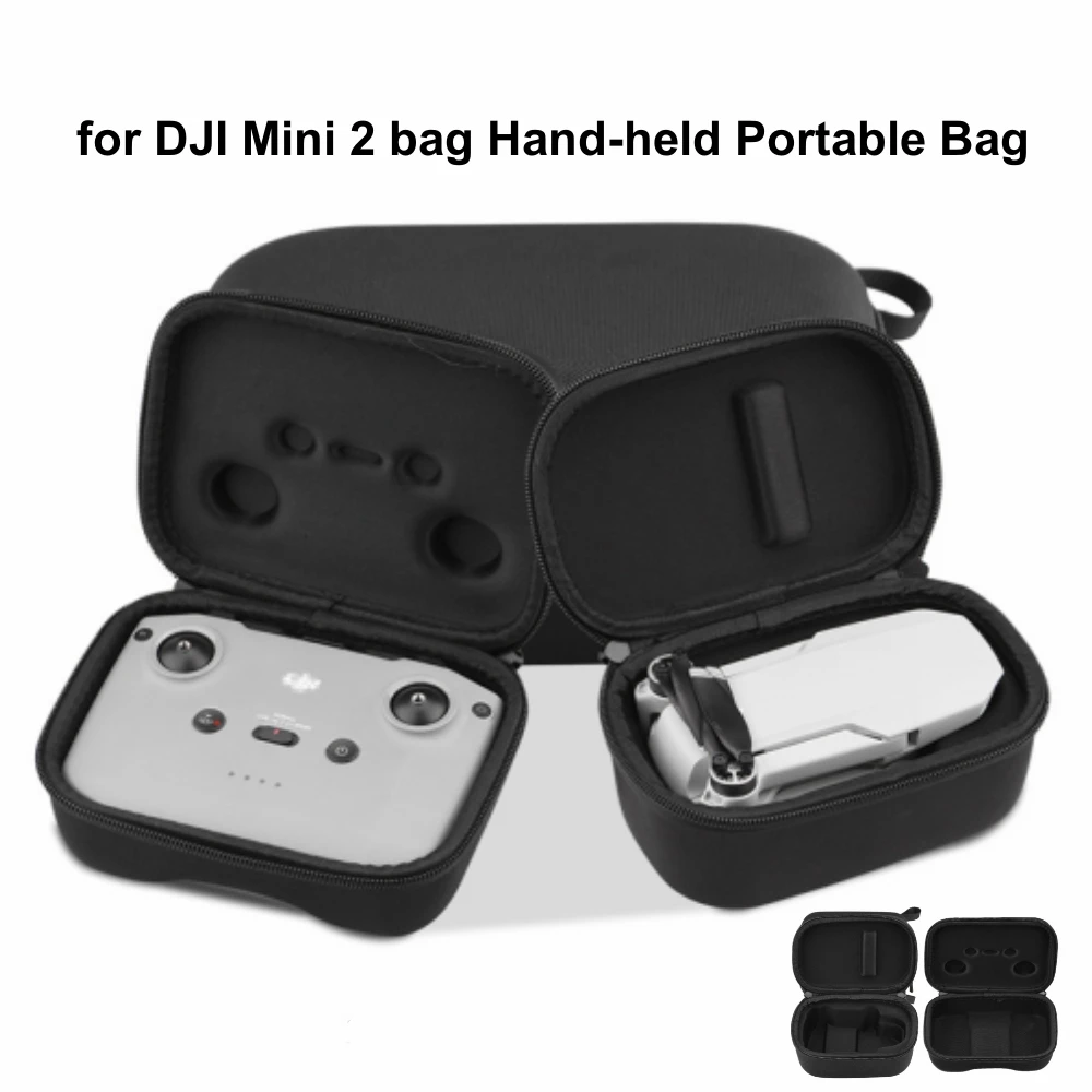 For DJI Mini 2 Remote Control Bag Hand-held Portable Shock-resistant Drone Fuselage Bag Compact Storage Accessory for Mini 2 Bag
For DJI Mini 2 Remote Control Bag Hand-held Portable Shock-resistant Drone Fuselage Bag Compact Storage Accessory for Mini 2 Bag