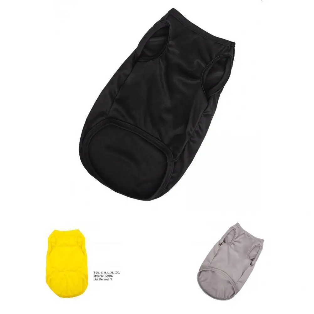 Pet T-shirt Stylish Washable Non-shrink Pet Vest Dog Sleeveless Clothes Pet Clothing Puppy Clothes Dog Shirt
Pet T-shirt Stylish Washable Non-shrink Pet Vest Dog Sleeveless Clothes Pet Clothing Puppy Clothes Dog Shirt
