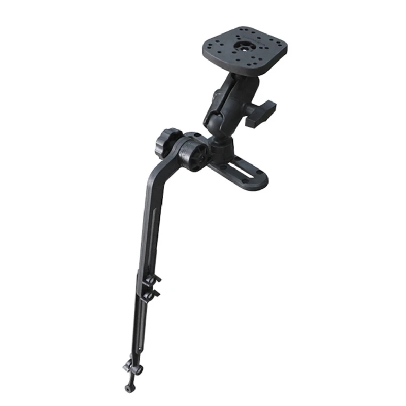 

Kayak Transducer Mounting Arm | Fish Finder Mount Base Adapter with Gear-Head Fits All Post Mounts