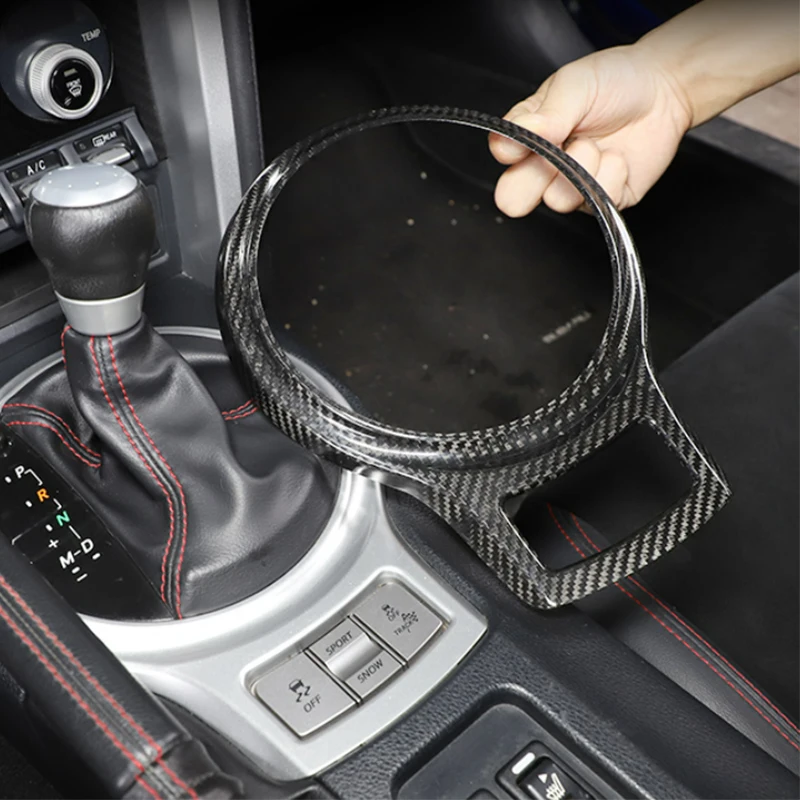 Red Real Carbon Fiber Central Control Gear Frame Trim Sticker for Toyota 86 Subaru BRZ 2012-2020 Interior Decoration Accessory
Red Real Carbon Fiber Central Control Gear Frame Trim Sticker for Toyota 86 Subaru BRZ 2012-2020 Interior Decoration Accessory