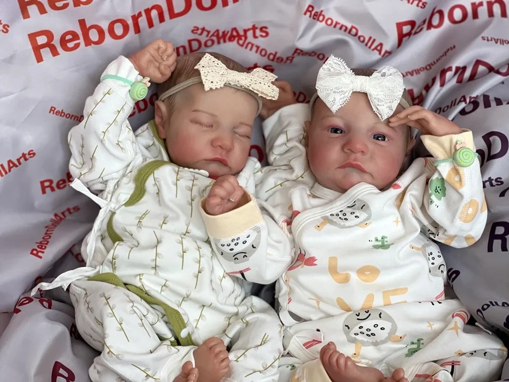 Already Finished Newborn Twins Levi Painted Reborn Baby Doll 3D Skin High Quality Handmade Dolls Full Vinyl Body Boy Toy 45CM
Already Finished Newborn Twins Levi Painted Reborn Baby Doll 3D Skin High Quality Handmade Dolls Full Vinyl Body Boy Toy 45CM