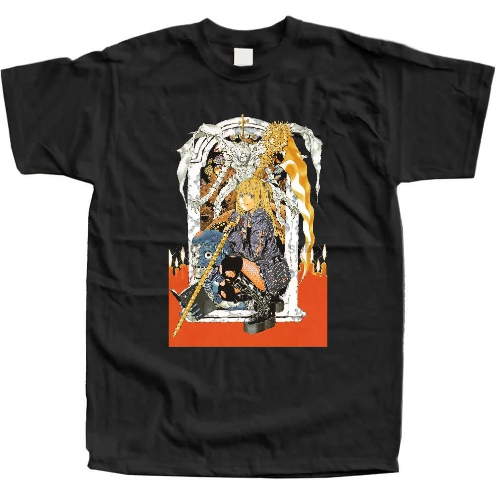 Death Note T Shirt Misa Amane Anime Horror Ryuk Light Yagami S 6Xl Hip Hop Novelty T Shirts Men Brand Clothing
Death Note T Shirt Misa Amane Anime Horror Ryuk Light Yagami S 6Xl Hip Hop Novelty T Shirts Men Brand Clothing