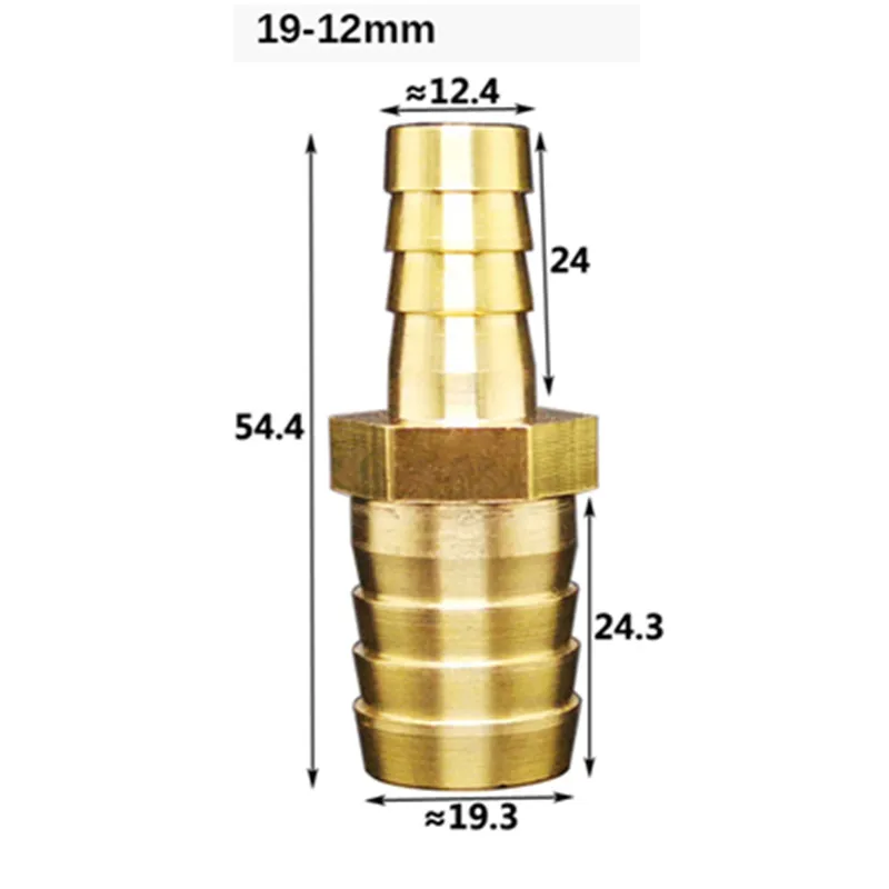 4mm 5mm 6mm 8mm 10mm 12mm 14mm 16mm 18mm 20mm 2 Way Straight Hose Barb Brass Pipe Fitting Reducer Coupler Connector
4mm 5mm 6mm 8mm 10mm 12mm 14mm 16mm 18mm 20mm 2 Way Straight Hose Barb Brass Pipe Fitting Reducer Coupler Connector