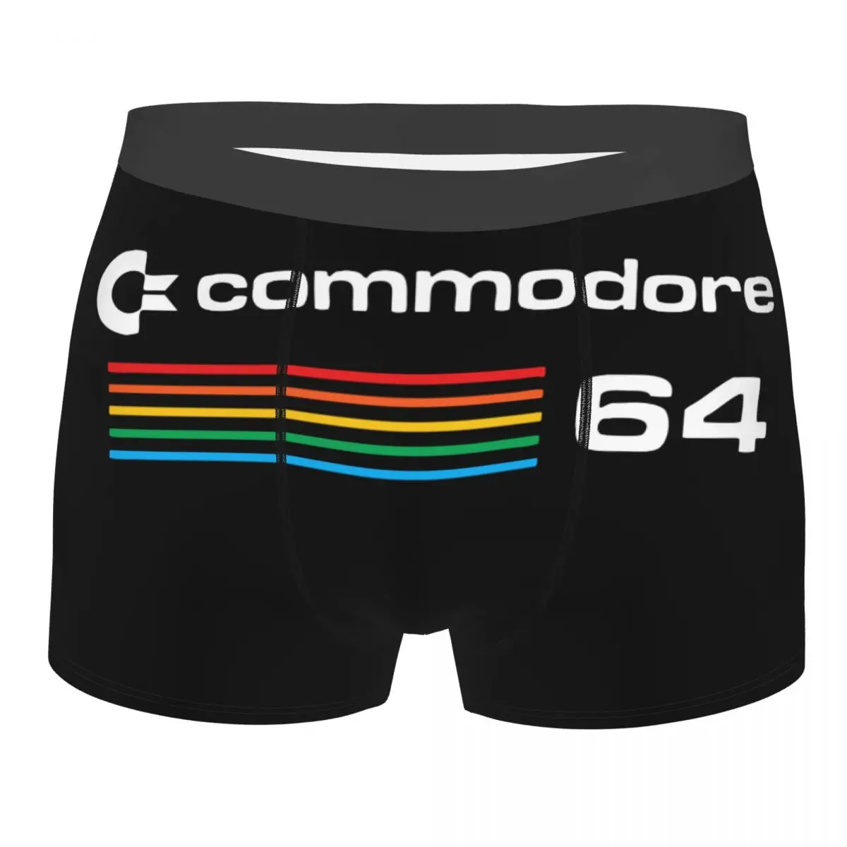 

Men's The Commodore 64 Underwear C64 Amiga Retro Computer Geek Nerd Boxer Briefs Shorts Panties Male Breathable Underpants S-XXL