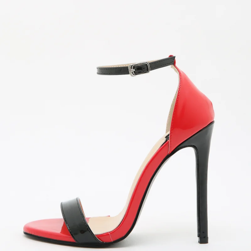 Black And Red Color Matching Sandals Large High Heels Women's 2022 Fashion Style
Black And Red Color Matching Sandals Large High Heels Women's 2022 Fashion Style