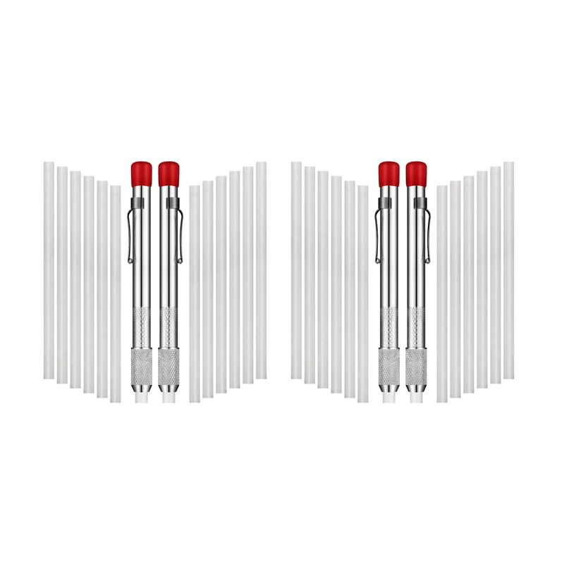 4 Pcs Soapstone Holders Round Soapstone Marker Soapstone Pen With 24 Pcs Refills For Welding Tools And Markers Removable
4 Pcs Soapstone Holders Round Soapstone Marker Soapstone Pen With 24 Pcs Refills For Welding Tools And Markers Removable