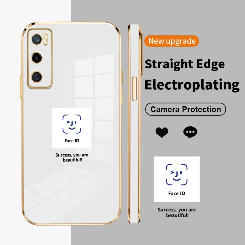 Luxury Electroplated Case on for vivo V20 SE Y70 2020 V21 V21E V23E V25 Pro 4G V23 5G Y73 2021 S12 Shockproof Phone Back Cover
Luxury Electroplated Case on for vivo V20 SE Y70 2020 V21 V21E V23E V25 Pro 4G V23 5G Y73 2021 S12 Shockproof Phone Back Cover