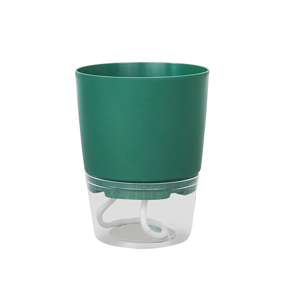Plastic Self Watering Flowerpots Mini Round Succulent Plant Flower Pot Indoor Home Decorative Planter Garden Supplies Green
Plastic Self Watering Flowerpots Mini Round Succulent Plant Flower Pot Indoor Home Decorative Planter Garden Supplies Green