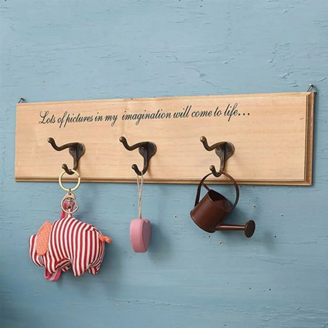 10PCS Iron Wall Mounted Metal Hooks Antique Door Hanger Rack Key Clothes Coat Hanging For Wardrobe Clothes Towels Hats
10PCS Iron Wall Mounted Metal Hooks Antique Door Hanger Rack Key Clothes Coat Hanging For Wardrobe Clothes Towels Hats