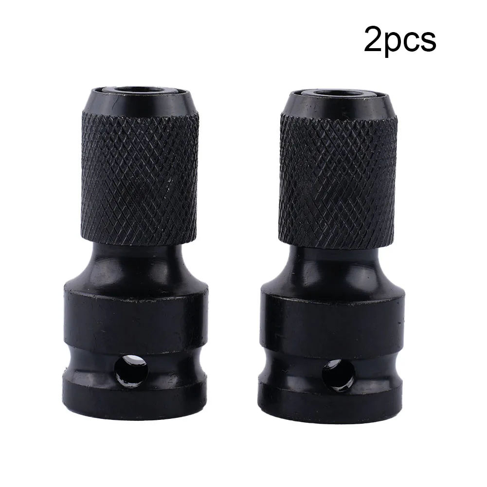 2pc 1/2in Drive To 1/4in Hex Drill Chuck Change Socket Adapter For Impact Wrench Workshop Equipment Power Tools Drill Bits
2pc 1/2in Drive To 1/4in Hex Drill Chuck Change Socket Adapter For Impact Wrench Workshop Equipment Power Tools Drill Bits