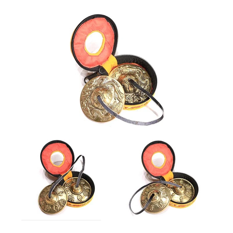 New Hot Yoga Cymbals Brass Cymbal Bell Chimes Tibetan Buddhist Style Tingsha Meditation Yoga Accessory Instrument Cymbals
New Hot Yoga Cymbals Brass Cymbal Bell Chimes Tibetan Buddhist Style Tingsha Meditation Yoga Accessory Instrument Cymbals