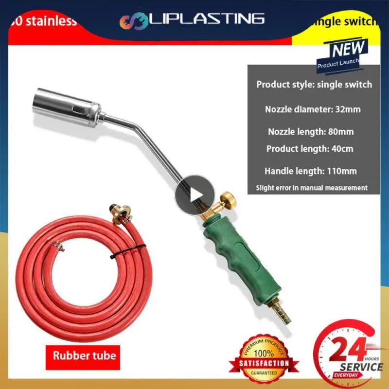 Liquefied Welding Guns Anti-fall Fireproof Spitfire-gun Support Wear-resistant Antifreeze Welding Spitfire-gun Weeding Burner
Liquefied Welding Guns Anti-fall Fireproof Spitfire-gun Support Wear-resistant Antifreeze Welding Spitfire-gun Weeding Burner
