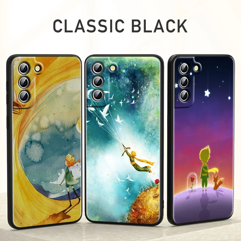 Cartoon Little Prince Fox for Samsung Galaxy S22 S21 S20 S10 Note20 Ultra Pro Plus FE Note10 4G 5G Black Phone Case Coque
Cartoon Little Prince Fox for Samsung Galaxy S22 S21 S20 S10 Note20 Ultra Pro Plus FE Note10 4G 5G Black Phone Case Coque