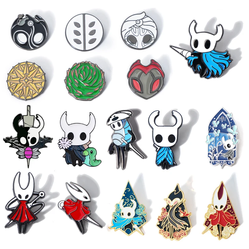 Hollow Knight Cute Funny Creative Metal Cartoon Game Enamel Brooch Pins Badge Lapel Pins Metal Fashion Jewelry Accessories
Hollow Knight Cute Funny Creative Metal Cartoon Game Enamel Brooch Pins Badge Lapel Pins Metal Fashion Jewelry Accessories