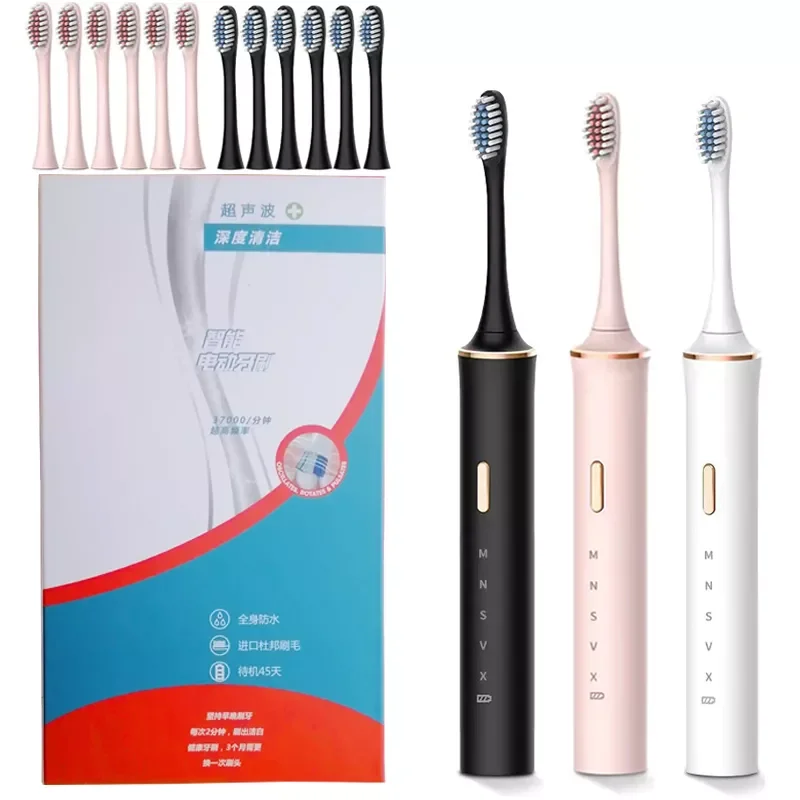 USB Rechargeable Tooth Brush Adult Electronic Washable Whitening Teeth Brush Powerful Ultrasonic Sonic XIOMI Electric Toothbrush
USB Rechargeable Tooth Brush Adult Electronic Washable Whitening Teeth Brush Powerful Ultrasonic Sonic XIOMI Electric Toothbrush