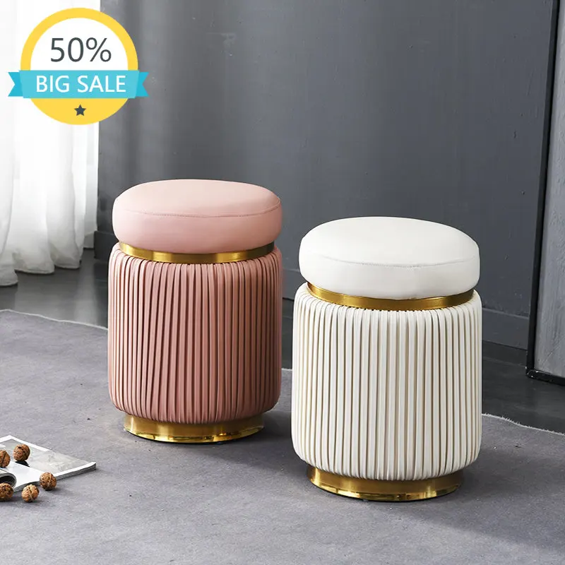 Современный минималистичный дизайнерский табурет под раковину, роскошный бытовой скандинавский портативный стул для ног, офисные мебель для гостиной, товары для дома 
Современный минималистичный дизайнерский табурет под раковину, роскошный бытовой скандинавский портативный стул для ног, офисные мебель для гостиной, товары для дома