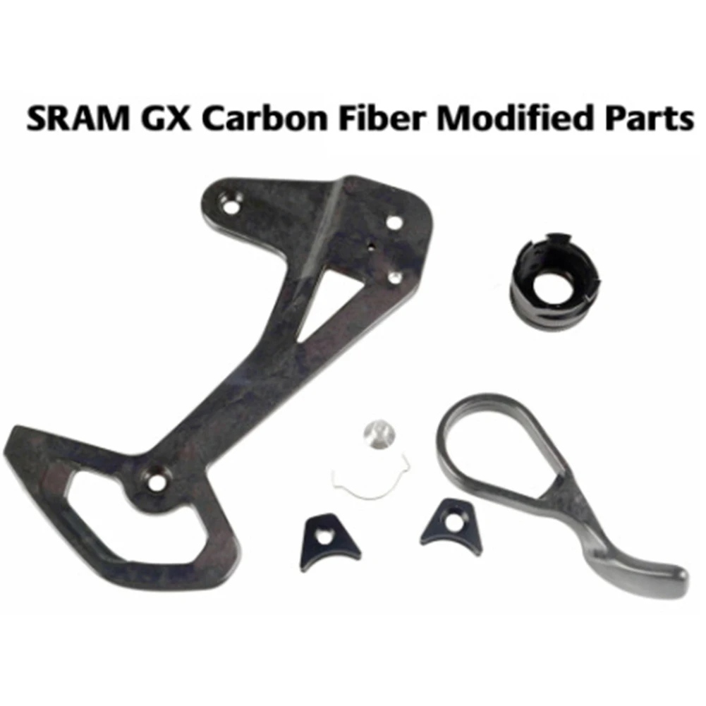 Bike Rear Derailleur Cage Shifter Lever Modified Parts Dial Carbon Fiber Modified Guide Plate Shifter For-SRAM GX X01 XX1
Bike Rear Derailleur Cage Shifter Lever Modified Parts Dial Carbon Fiber Modified Guide Plate Shifter For-SRAM GX X01 XX1