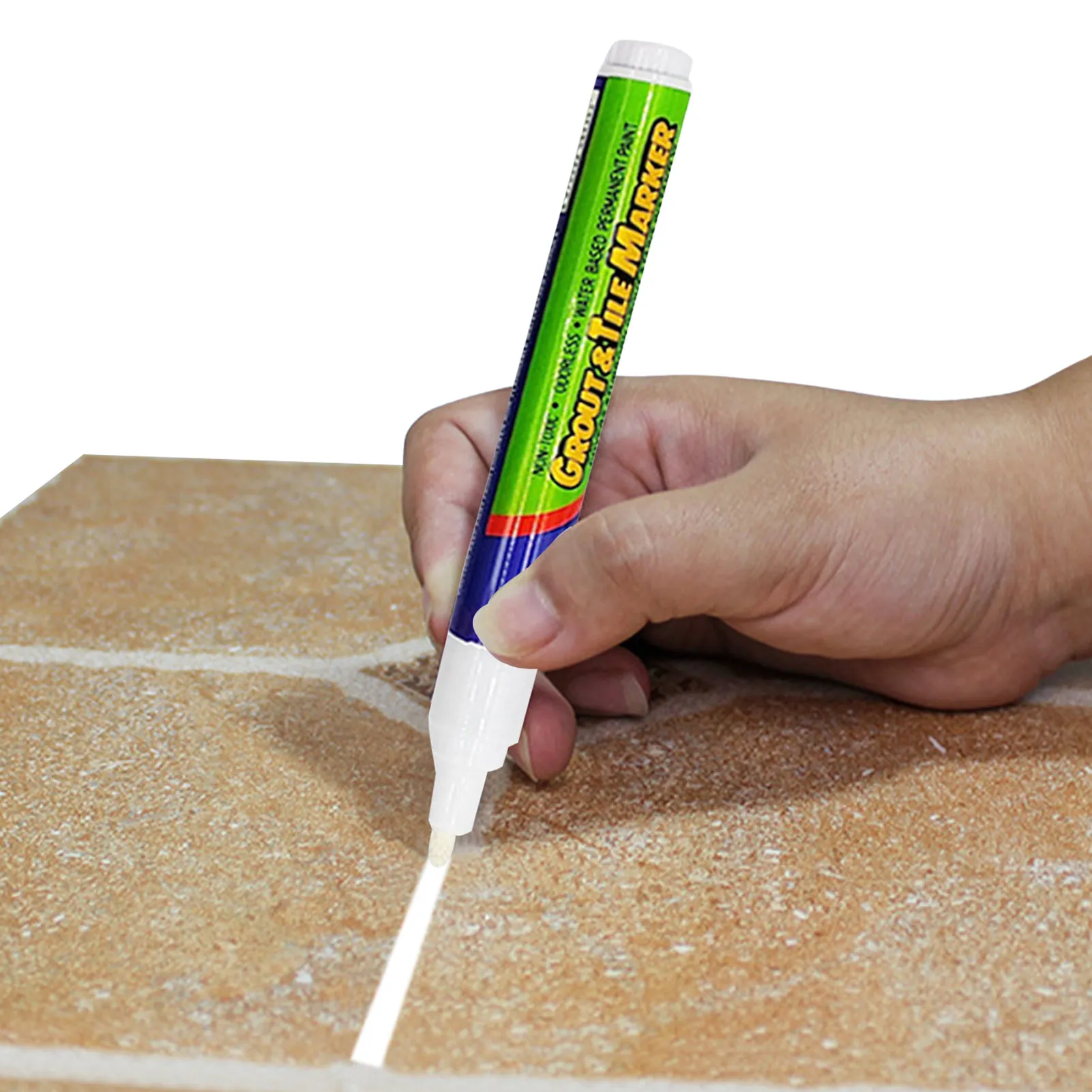 Tile Gap Filler Safe Grout Restorer Pen Water-based Inks Tile Pen Strong Coverage Not Easy To Fade Waterproof Grout Sealer With
Tile Gap Filler Safe Grout Restorer Pen Water-based Inks Tile Pen Strong Coverage Not Easy To Fade Waterproof Grout Sealer With