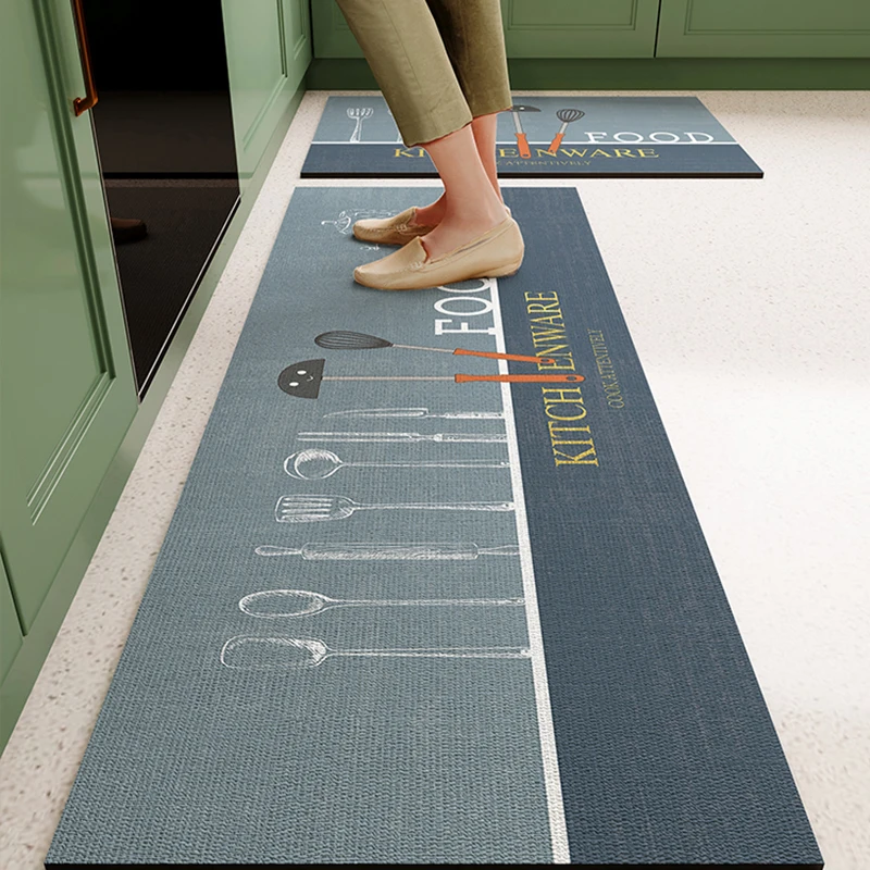Washable Kitchen Carpet Anti-slip Floor Mat Entrance Doormat Bathroom Door Absorb water oil absorption Antifouling Long Rugs
Washable Kitchen Carpet Anti-slip Floor Mat Entrance Doormat Bathroom Door Absorb water oil absorption Antifouling Long Rugs