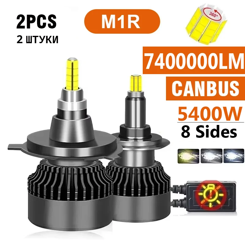 PANDUK 3D 360 H7 Светодиодная лампа Canbus для автомобильных фар 7400000LM 5400 Вт H11 H4 H1 HB3 9005 HB4 9006 9012 Автомобильные противотуманные фары Турбо-лампа
PANDUK 3D 360 H7 Светодиодная лампа Canbus для автомобильных фар 7400000LM 5400 Вт H11 H4 H1 HB3 9005 HB4 9006 9012 Автомобильные противотуманные фары Турбо-лампа