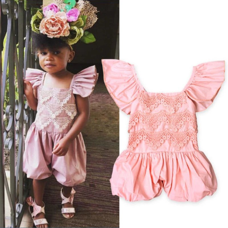 Summer Newborn Infant Girls Summer Baby Crawling Clothes Lace Can Be Strapped One-piece Romper Children's Clothing
Summer Newborn Infant Girls Summer Baby Crawling Clothes Lace Can Be Strapped One-piece Romper Children's Clothing