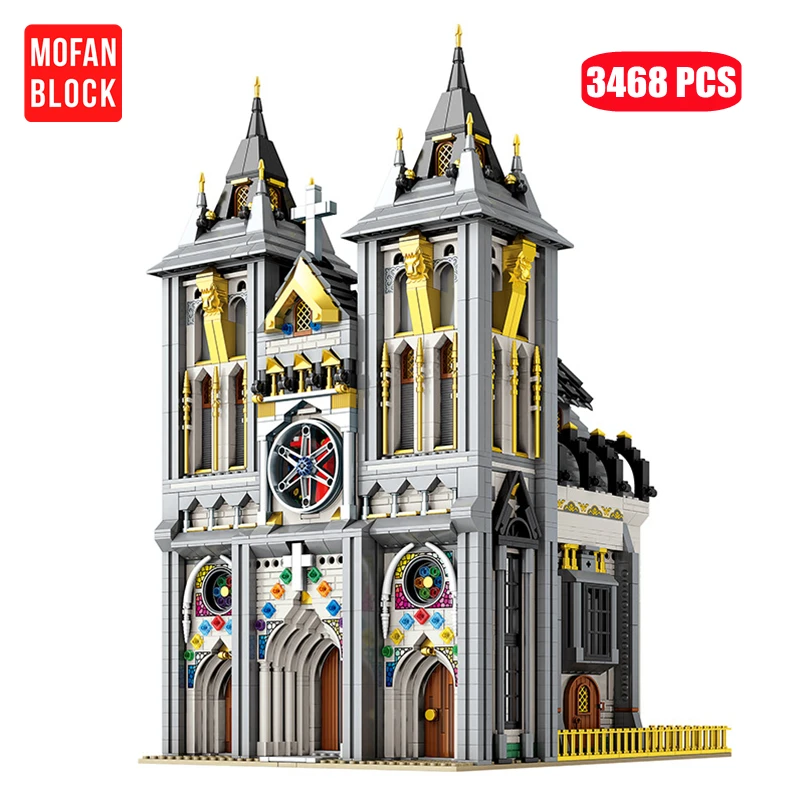 3468 + шт. Креативный эксперт MOC средневековая церковь строительные блоки большая архитектура дом замки модели блоков игрушки для Aldult подарки
3468 + шт. Креативный эксперт MOC средневековая церковь строительные блоки большая архитектура дом замки модели блоков игрушки для Aldult подарки