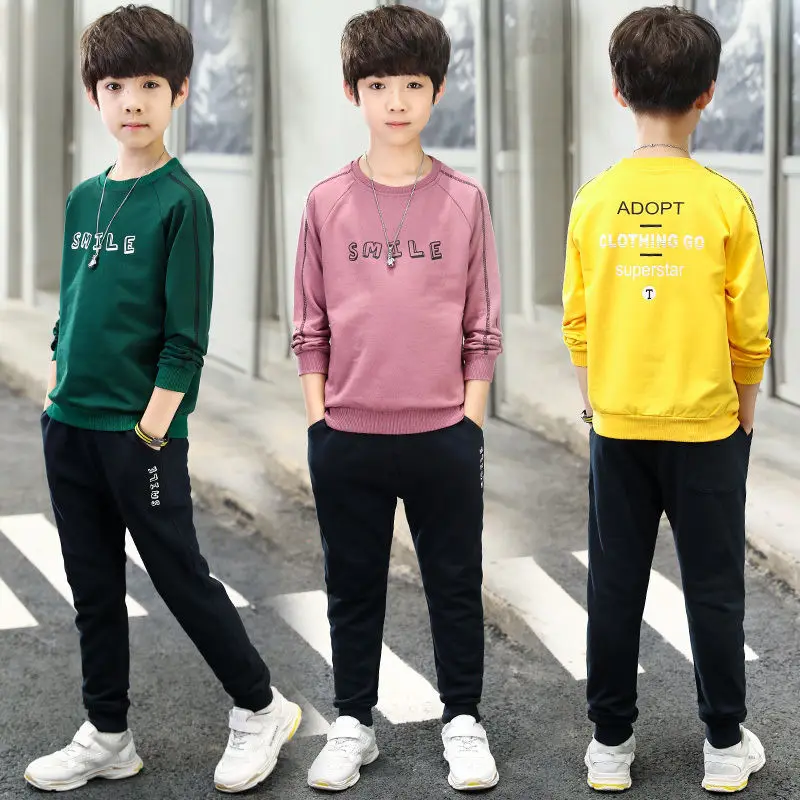 Kids Tracksuit 2022 Spring Autumn Childrens Clothes Sets Boys Letter Print Hoodie Tops + Long Trousers Teens Sportswear 4-14Yrs
Kids Tracksuit 2022 Spring Autumn Childrens Clothes Sets Boys Letter Print Hoodie Tops + Long Trousers Teens Sportswear 4-14Yrs