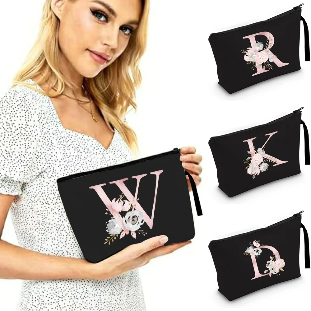 Girl Organizer Cosmetics Bags Washing Storage Wedding Toiletry Letter Pink Flower Bags for Women Party Bride Beauty Make Up Bag
Girl Organizer Cosmetics Bags Washing Storage Wedding Toiletry Letter Pink Flower Bags for Women Party Bride Beauty Make Up Bag