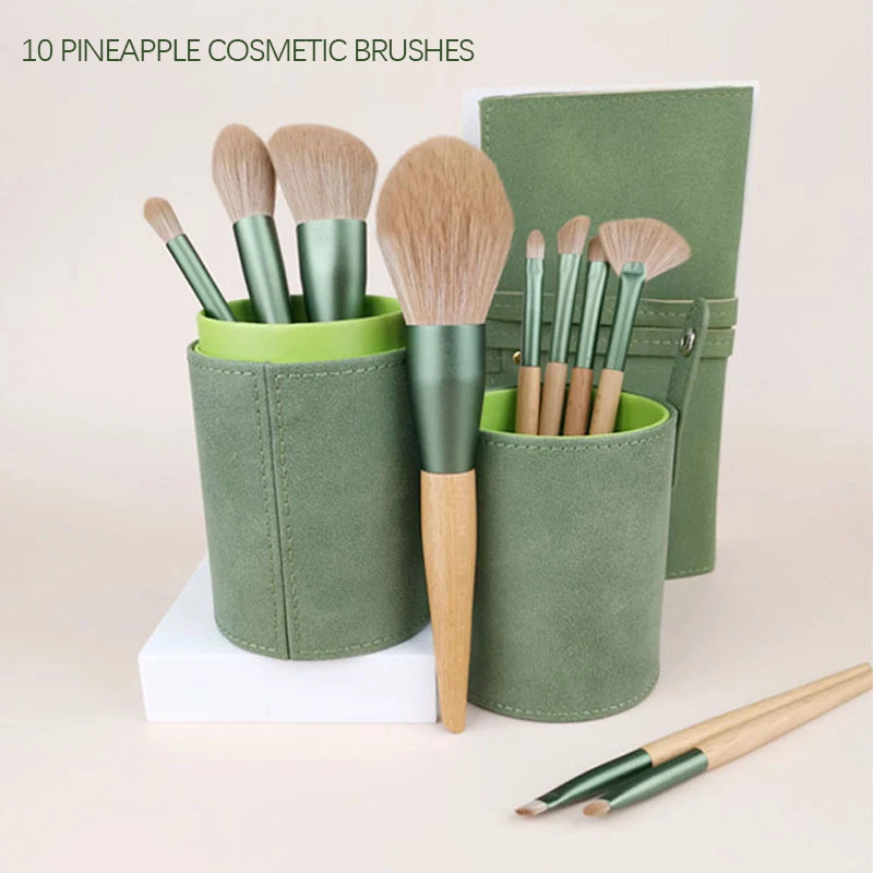 Makeup Brushes Set 10 Pcs Soft Women Cosmetic Brush Eyeshadow Blush Powder Blending Beauty Makeup Tool Eye Shadow Foundation
Makeup Brushes Set 10 Pcs Soft Women Cosmetic Brush Eyeshadow Blush Powder Blending Beauty Makeup Tool Eye Shadow Foundation